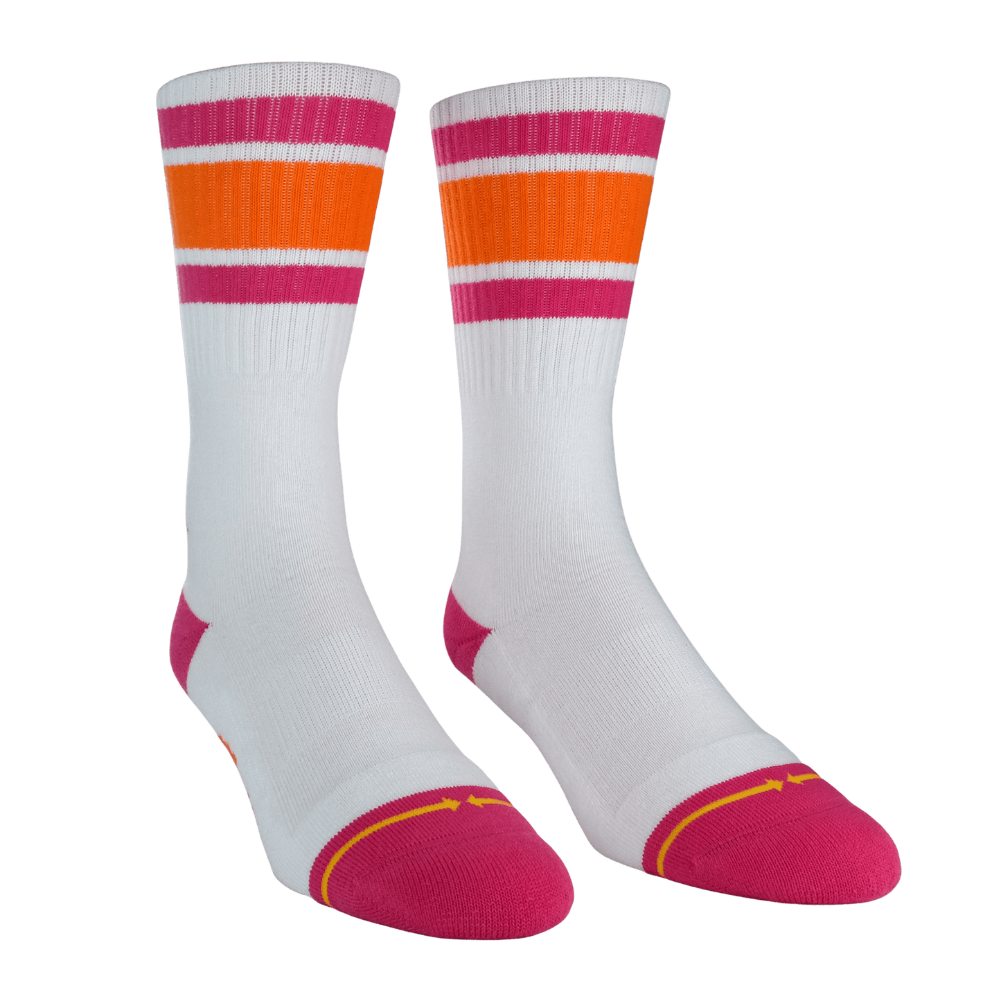 Organic Cotton Haven Pink Tall Tube Socks From MERGE4