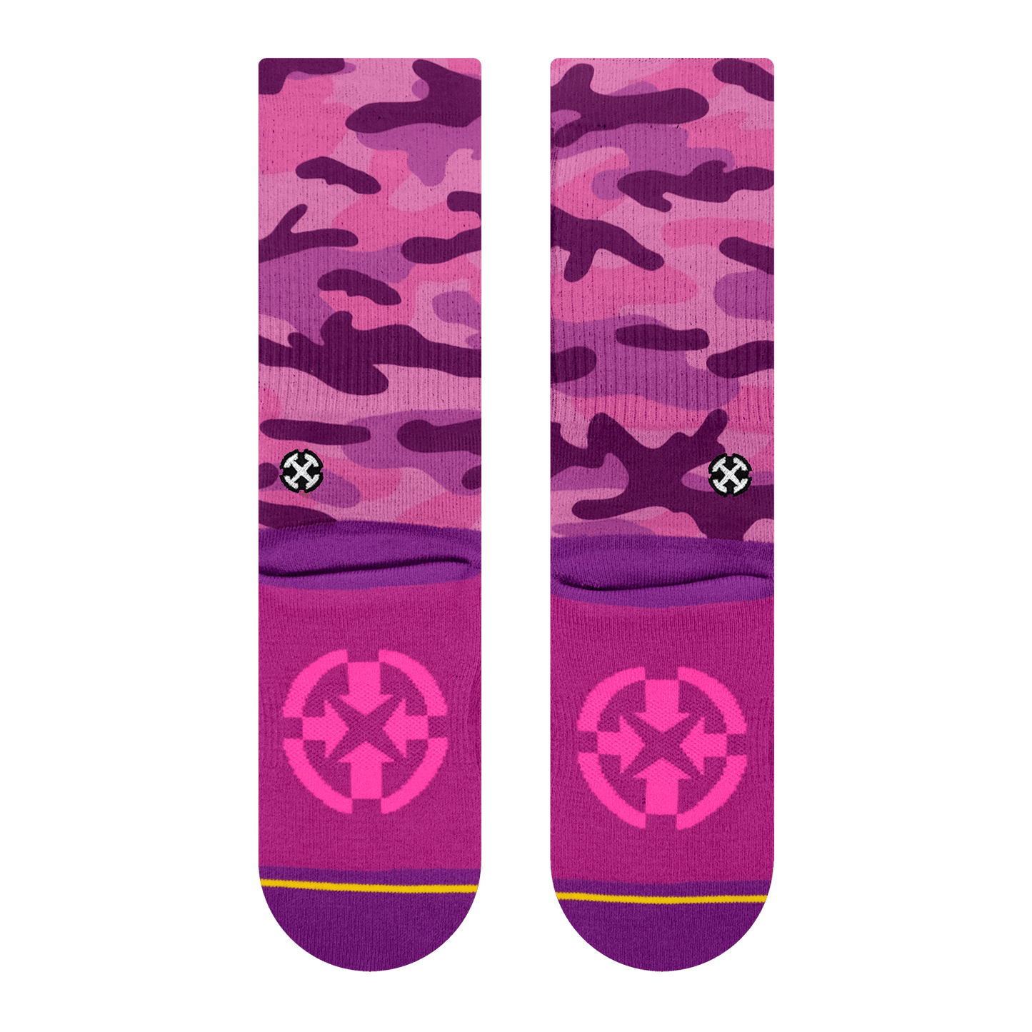 Pink Camo Crew Sock