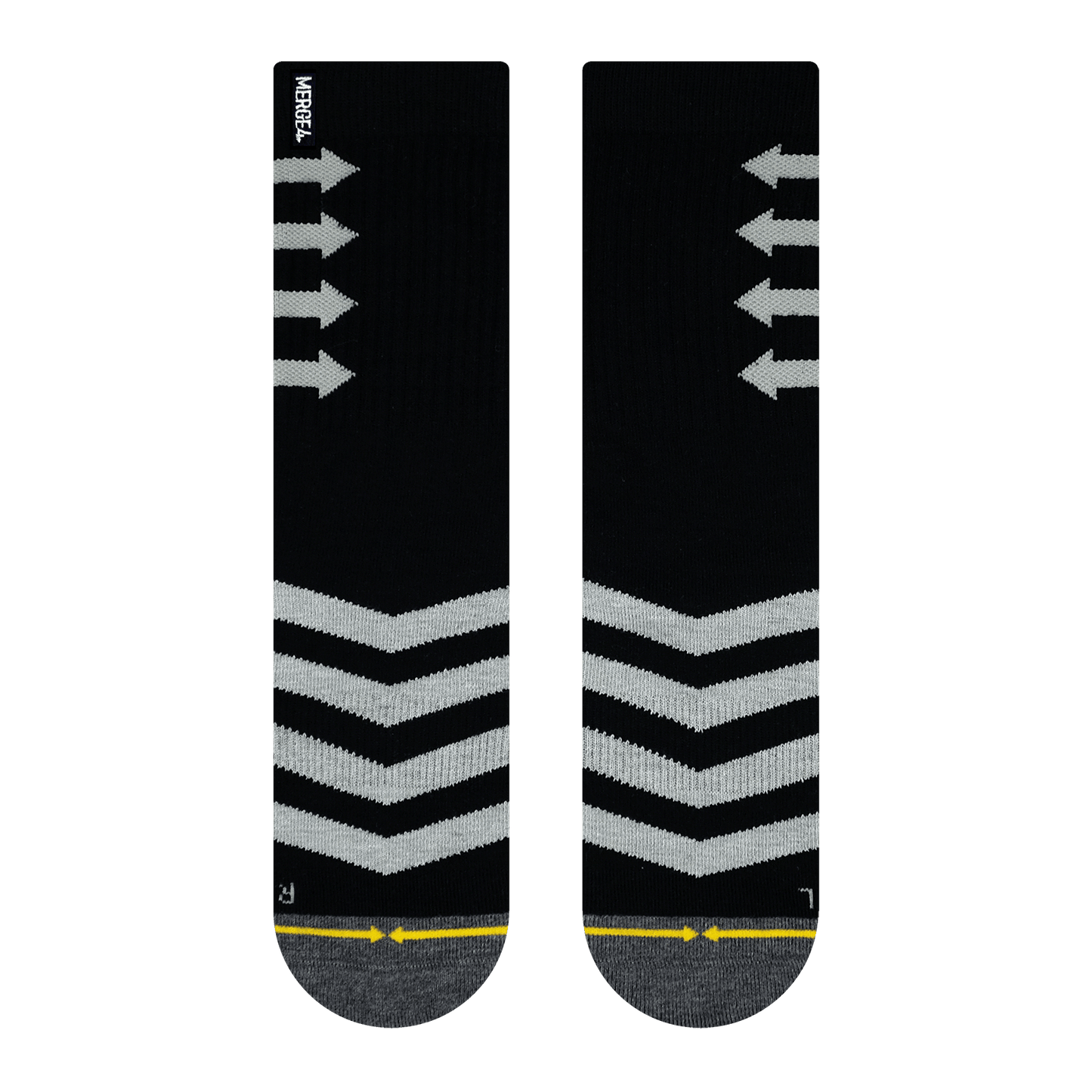 Performance Black Crew Socks 3-Pack
