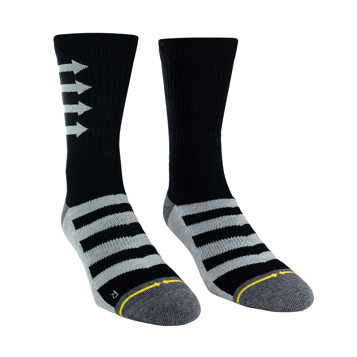Performance Black Crew Socks 3-Pack