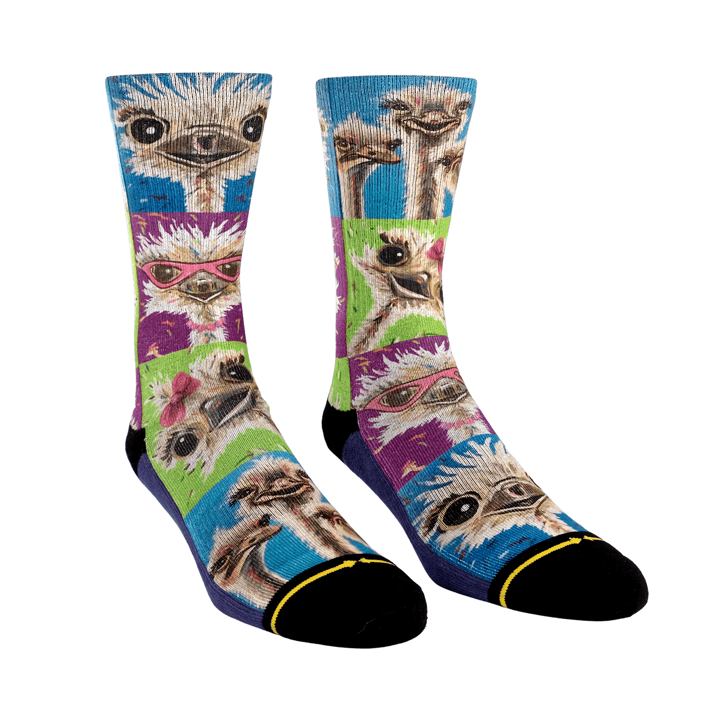 Lee Keller Ostrich Crew Socks