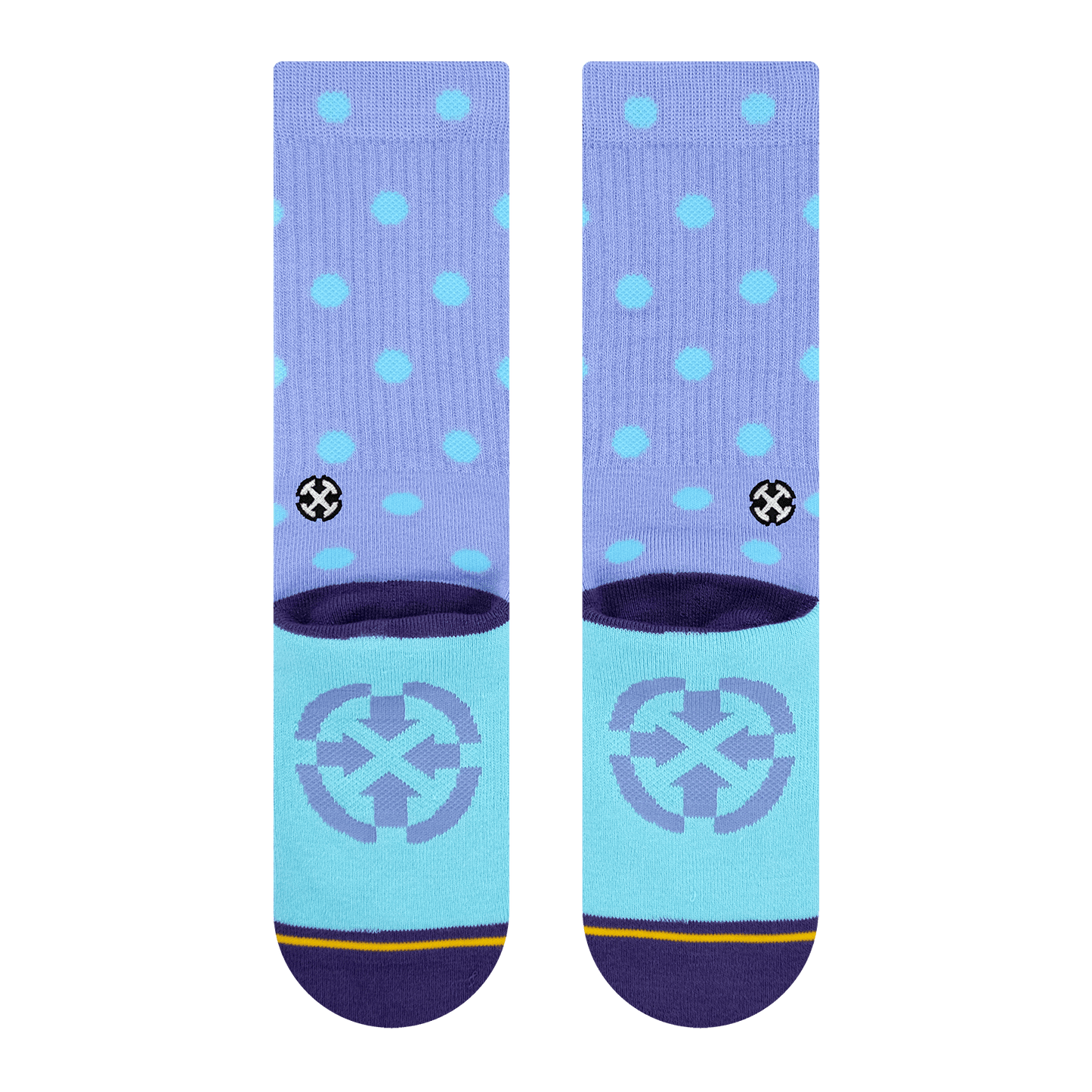 Bamboo Polka Dot Crew Socks 3 Pack -  by Spidey DeMontrond