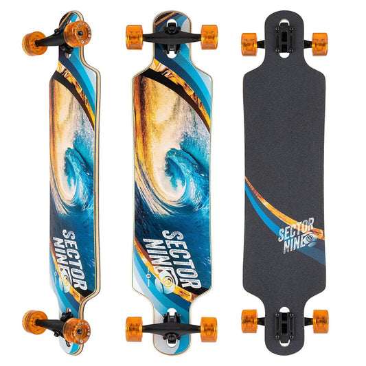 Sector 9 Meridian Swirl Longboard Complete - 9.75″
