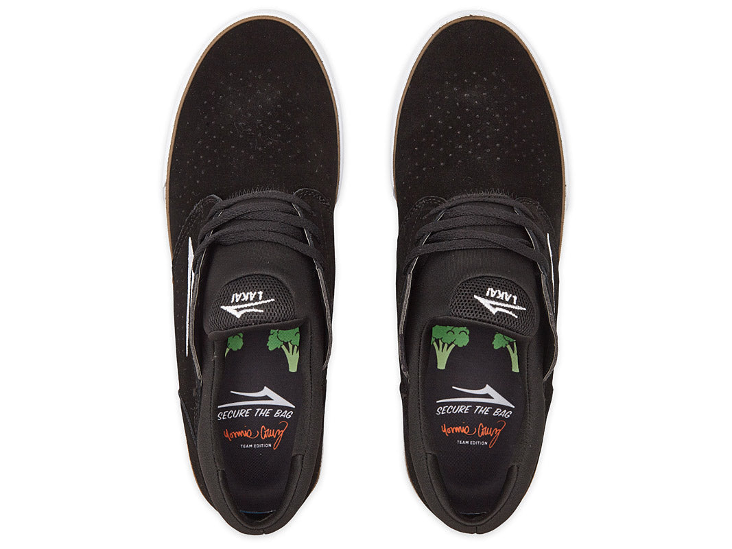 Lakai Shoes Fremont Vulc - Black Suede - Bow Shock Marketplace