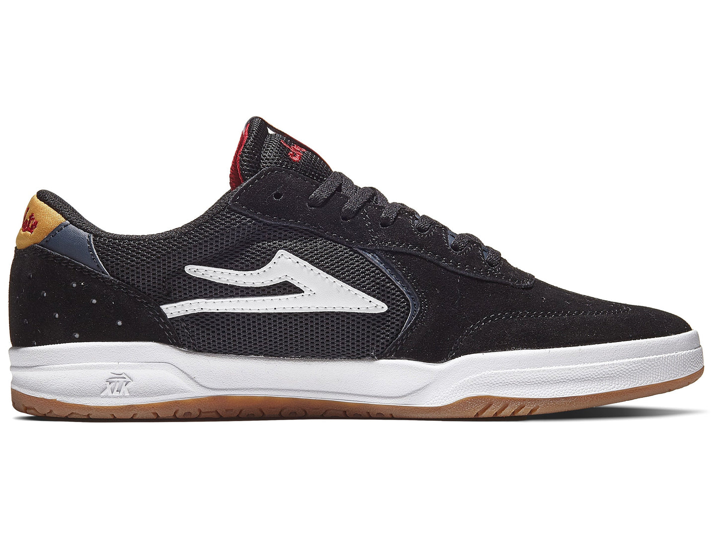 Lakai Shoes Atlantic - Black/Yellow Suede - Bow Shock Marketplace
