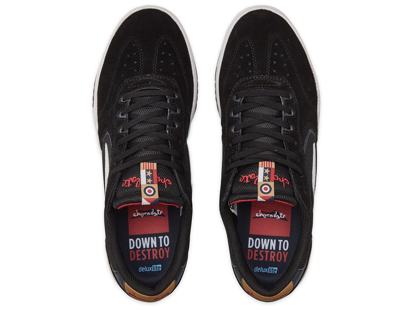 Lakai Shoes Atlantic - Black/Yellow Suede - Bow Shock Marketplace