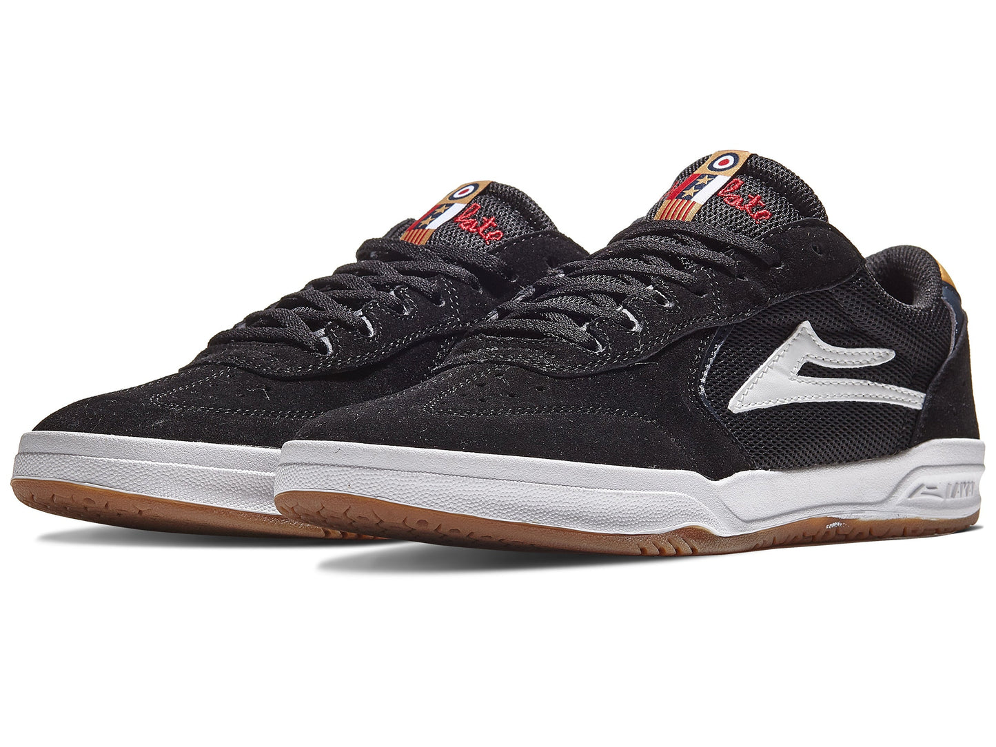 Lakai Shoes Atlantic - Black/Yellow Suede - Bow Shock Marketplace