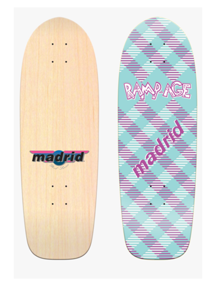 Madrid x Stranger Things 2 Rampage Replica 9" Skateboard Deck - Bow Shock Marketplace