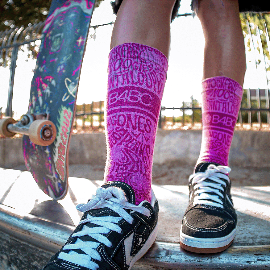 B4BC Awareness Sock