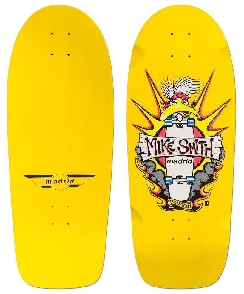 Madrid Mike Smith Yellow Duck 10.75" Skateboard Deck - Bow Shock Marketplace