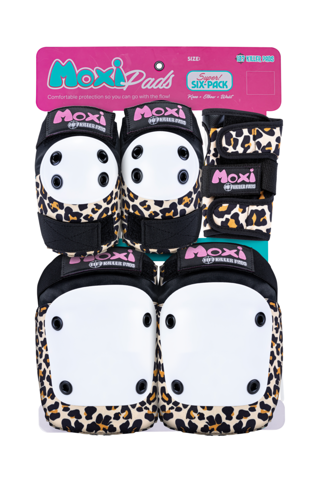 187 Killer Pads MOXI Six Pack Pad Set Wrist Guards / Elbow Pads / Knee Pads - Bow Shock Marketplace