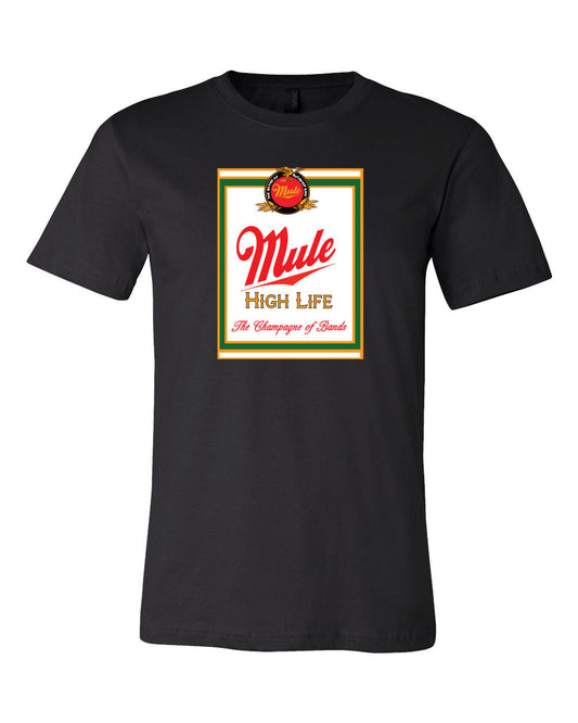 Mule "High Life" Champagne of Bands T-Shirt - Bow Shock Marketplace