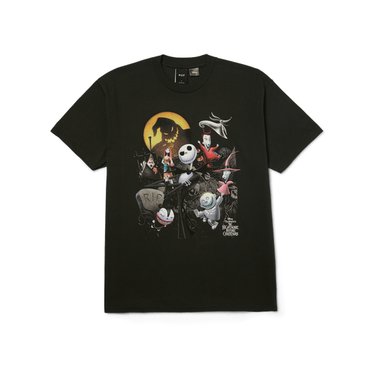 Huf X Nightmare Vintage Black S/s Shirt