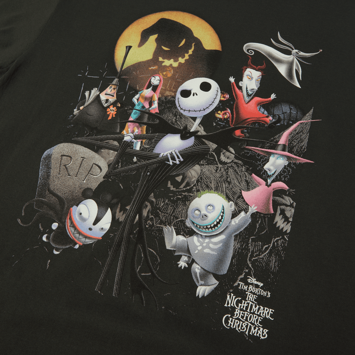 Huf X Nightmare Vintage Black S/s Shirt