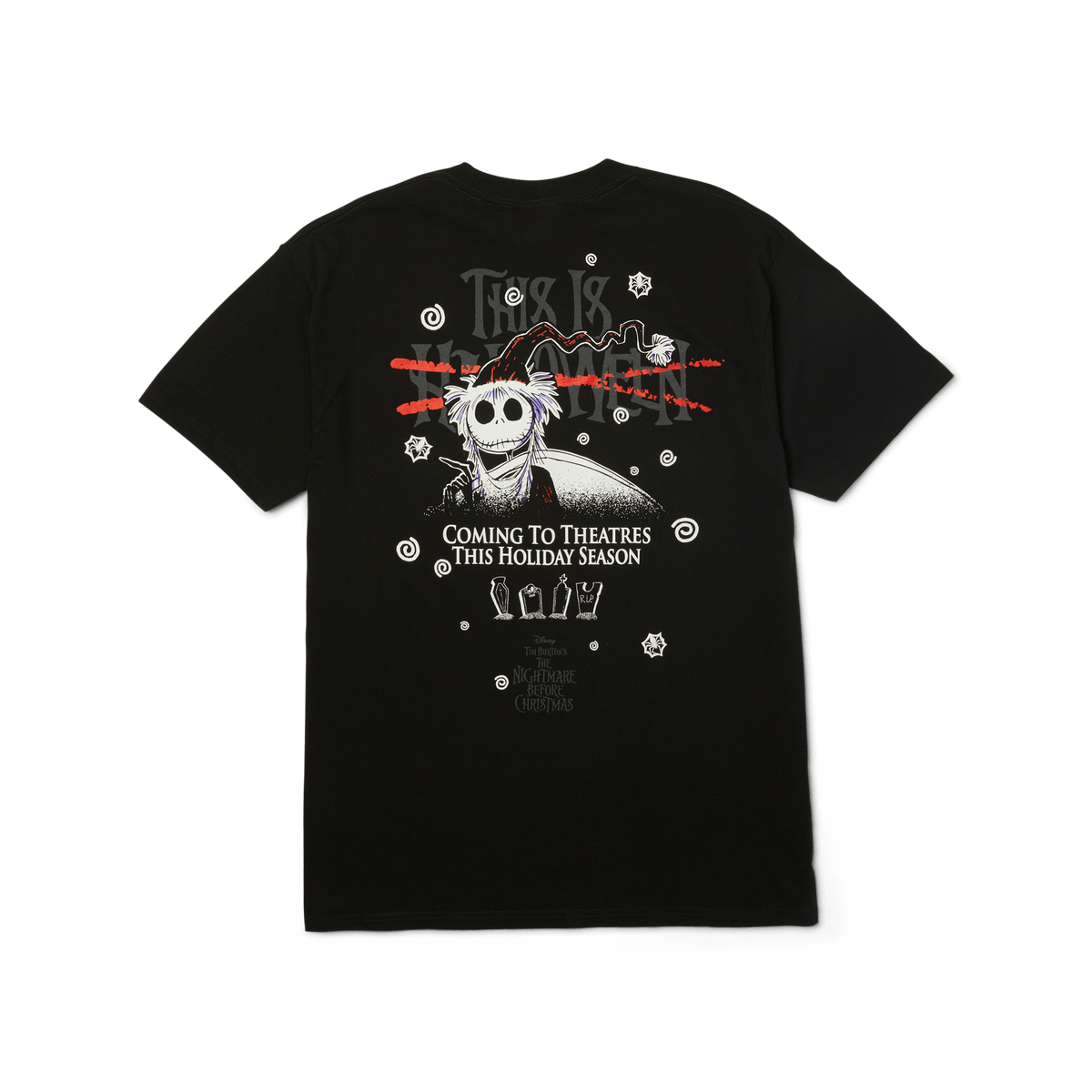 Huf X Nightmare Xmas Black S/s Shirt