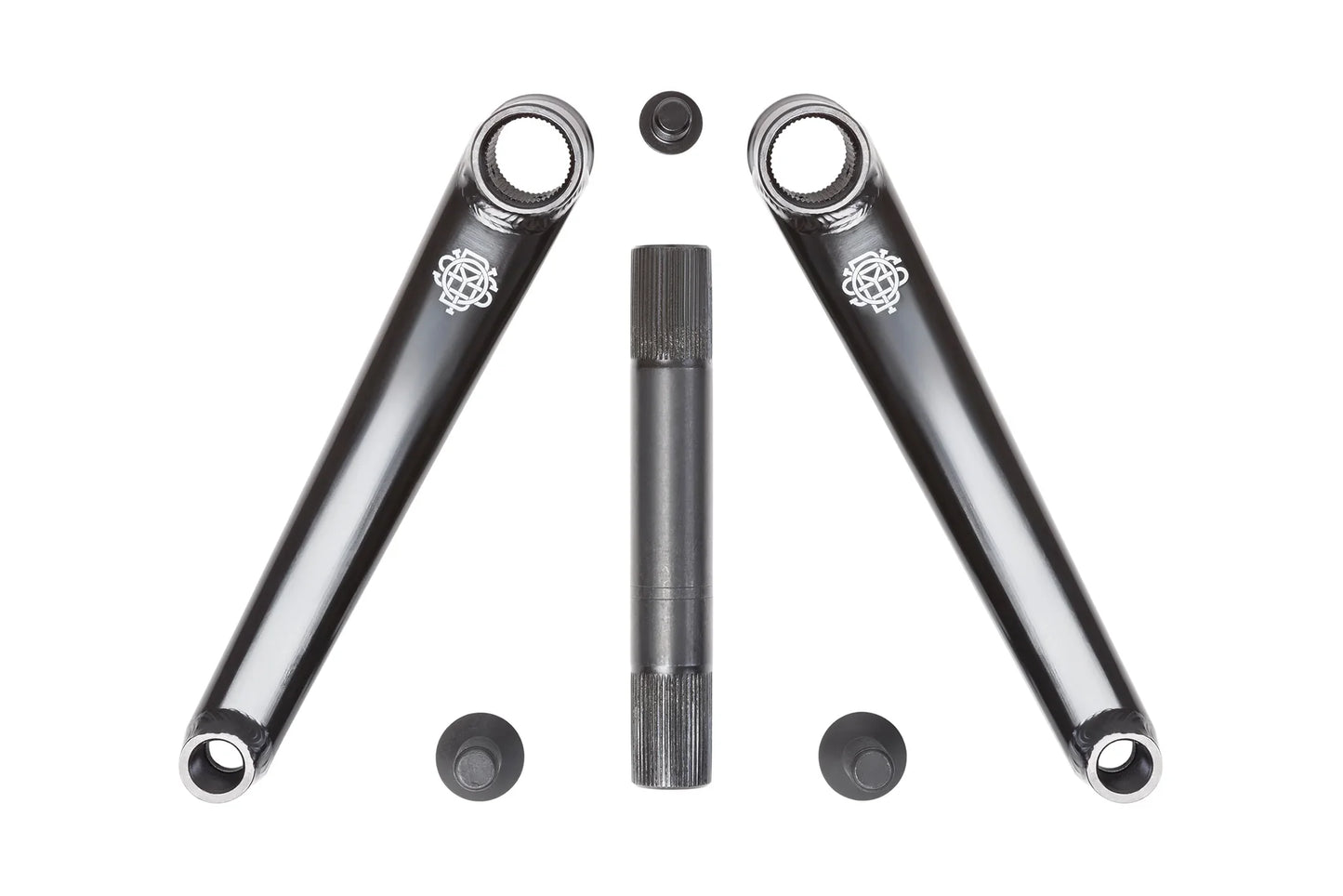 Odyssey BMX Calibur V2 Cranks 165mm - Rust Proof Black