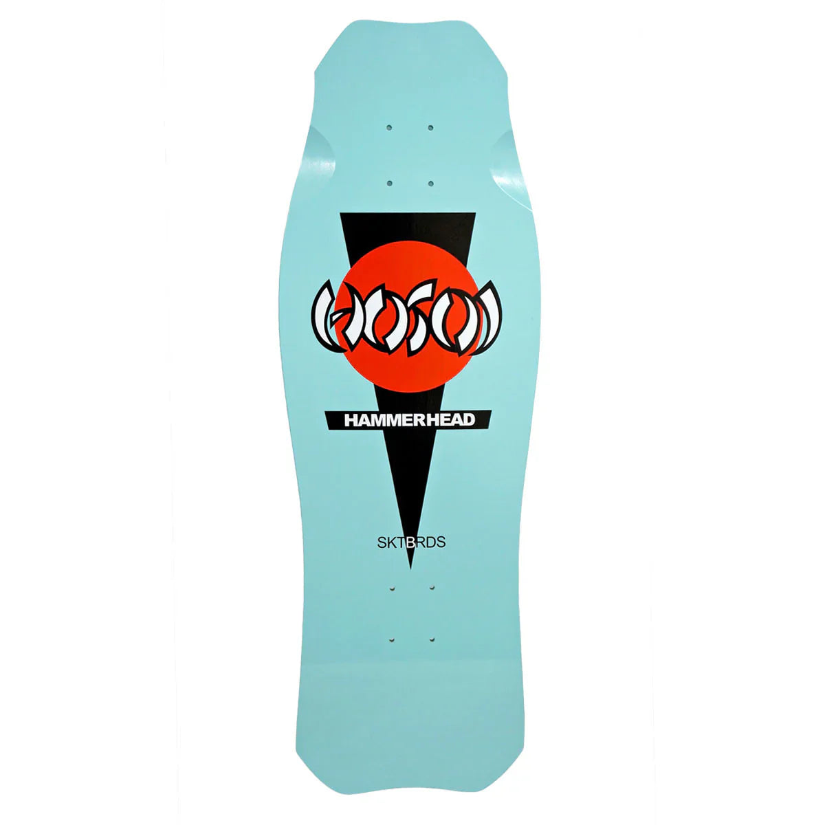 Hosoi O.G. Hammerhead Skateboard Deck - 10.5″ Turquoise - Bow Shock Marketplace