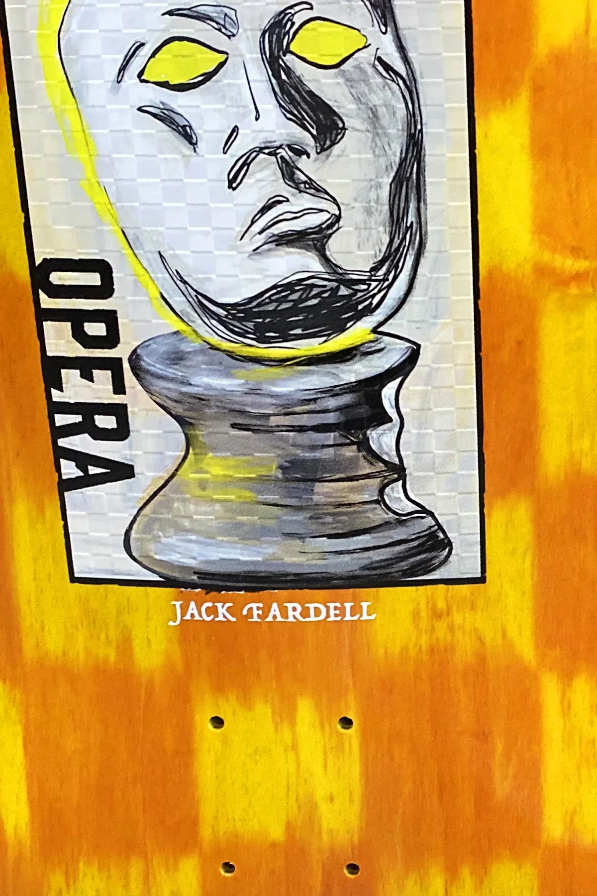 Opera Jack Fardell Pedestal EX7 Skateboard Deck - 8.7
