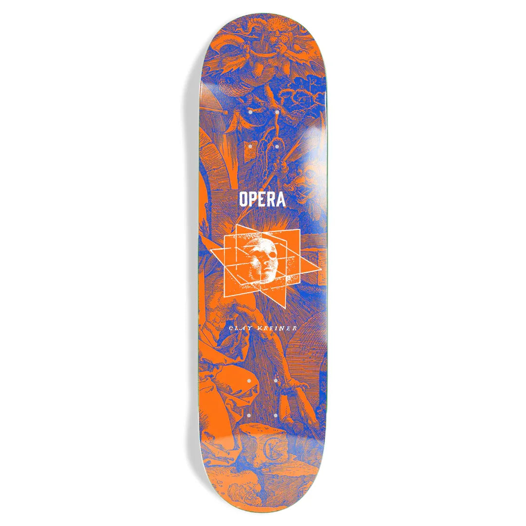 Opera Clay Kreiner Dimensions 8.25" Skateboard Deck