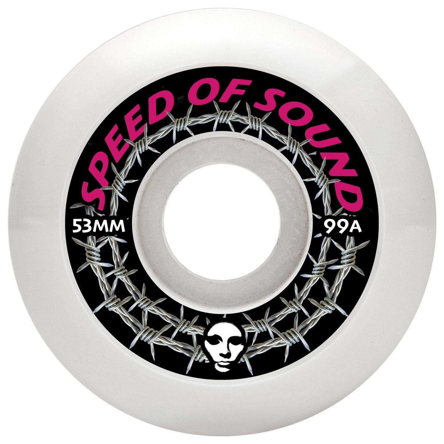 Opera SOS Barbwire 99a 53mm Asymmetrical Skateboard Wheels