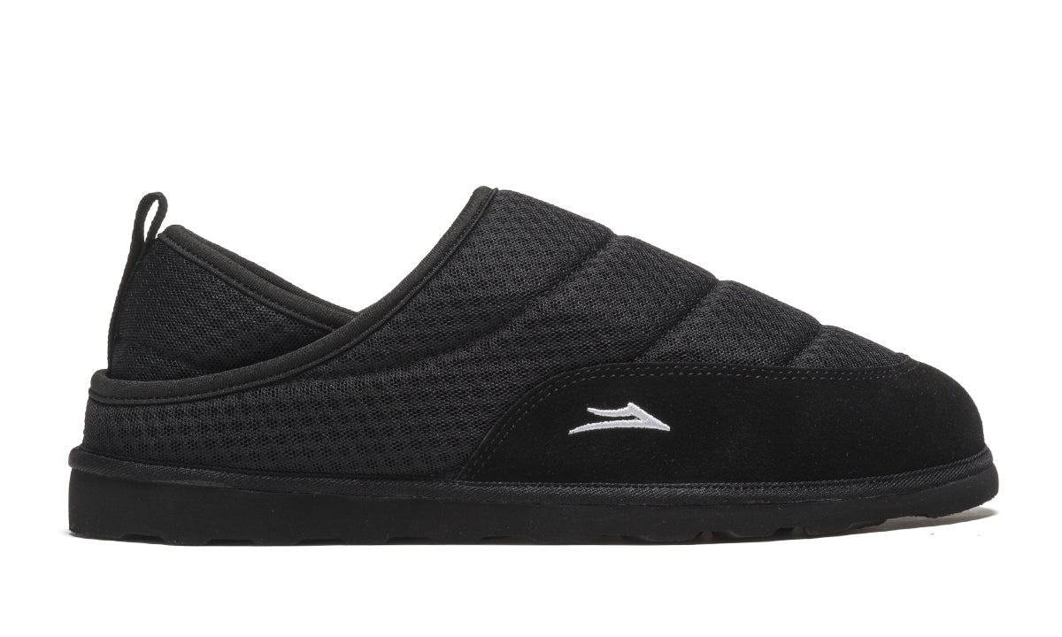 Lakai Shoes Owen Slipper - Black Mesh - Bow Shock Marketplace