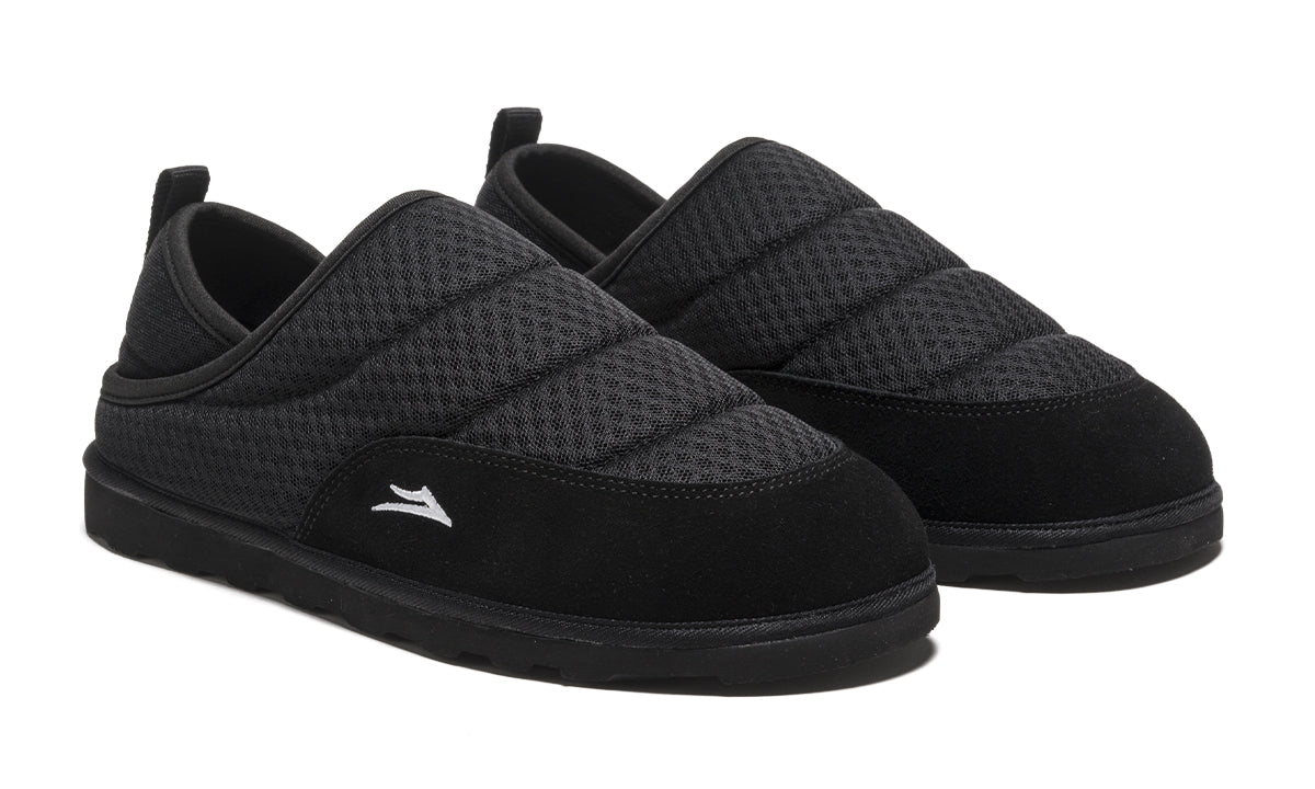Lakai Shoes Owen Slipper - Black Mesh - Bow Shock Marketplace