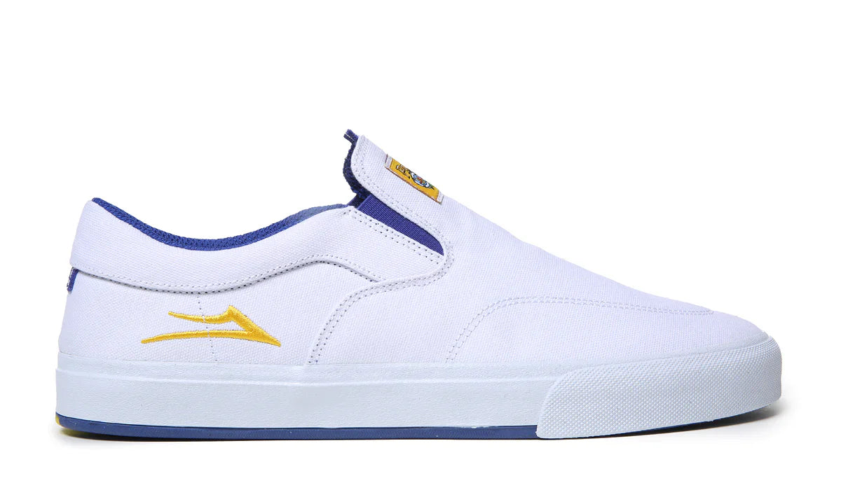 Lakai Shoes Owen VLK SMU - White/White Canvas - Bow Shock Marketplace