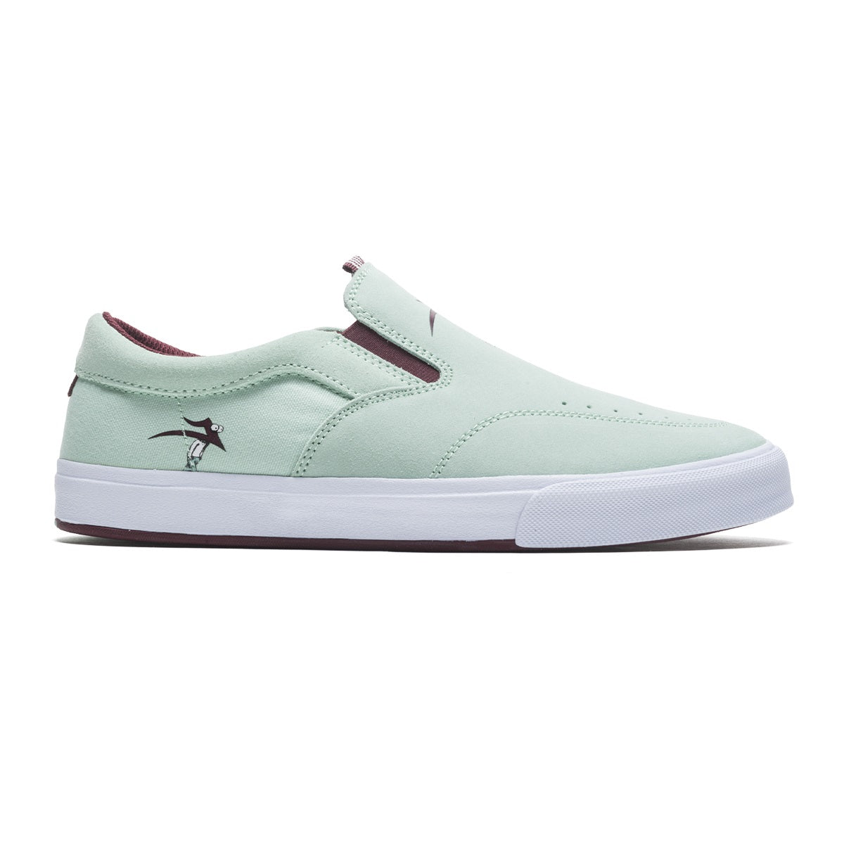 Lakai Shoes Owen VLK - Mint Suede - Bow Shock Marketplace