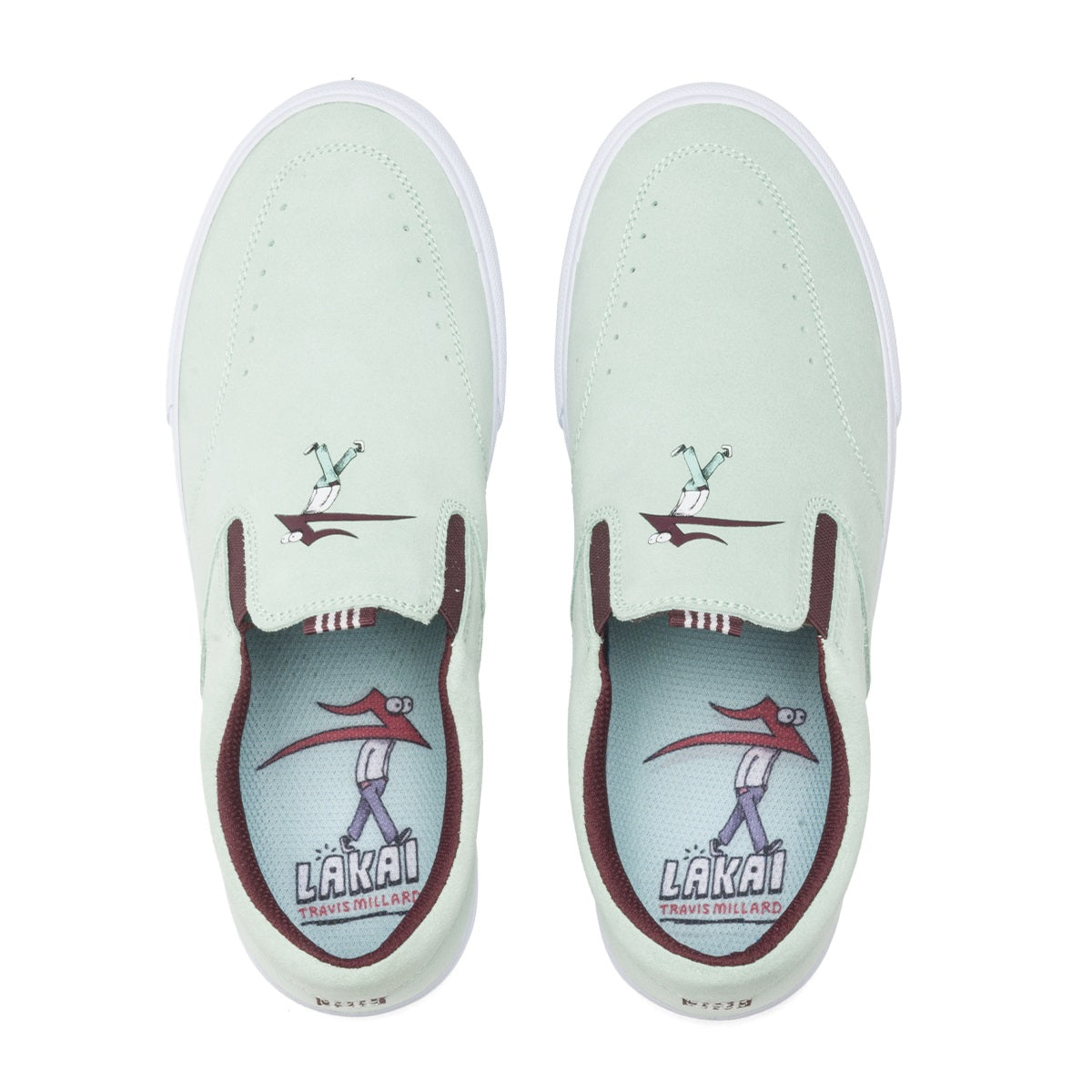 Lakai Shoes Owen VLK - Mint Suede - Bow Shock Marketplace