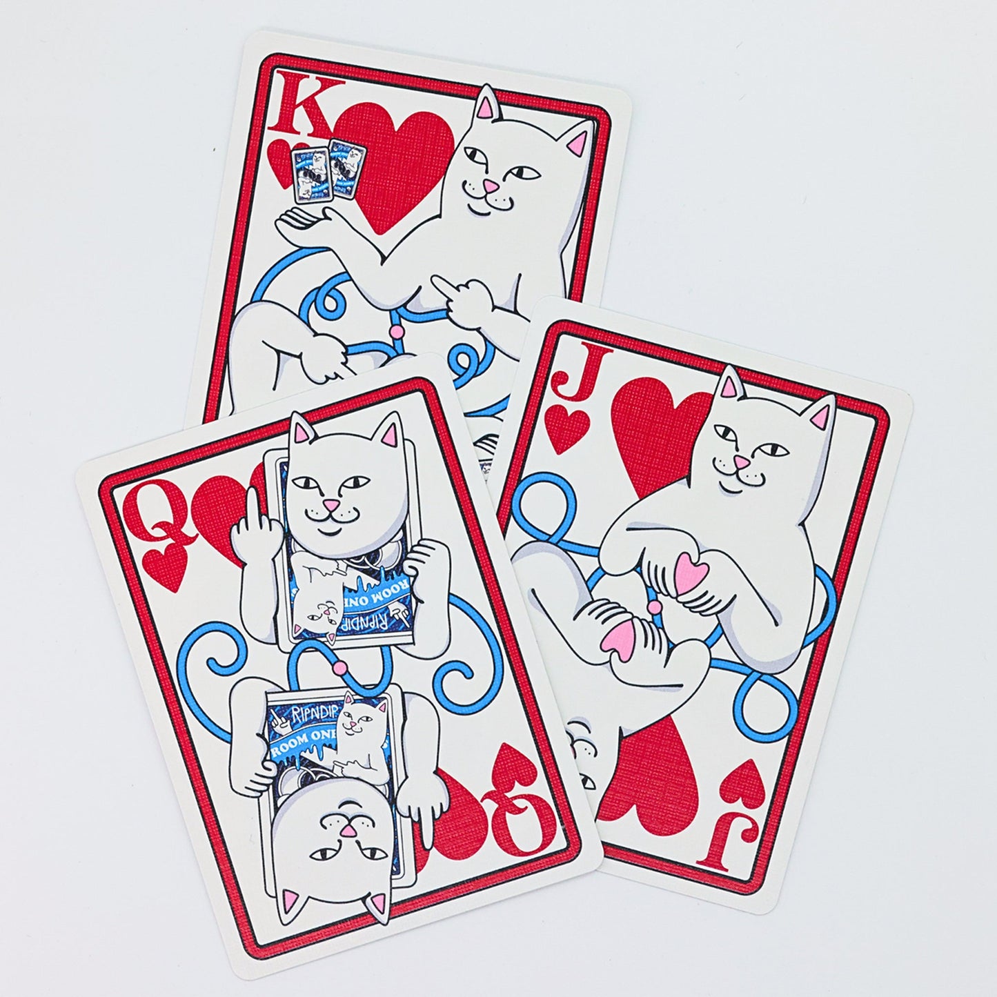 Room One X RIPNDIP Playing Cards  (Pink Jermal)