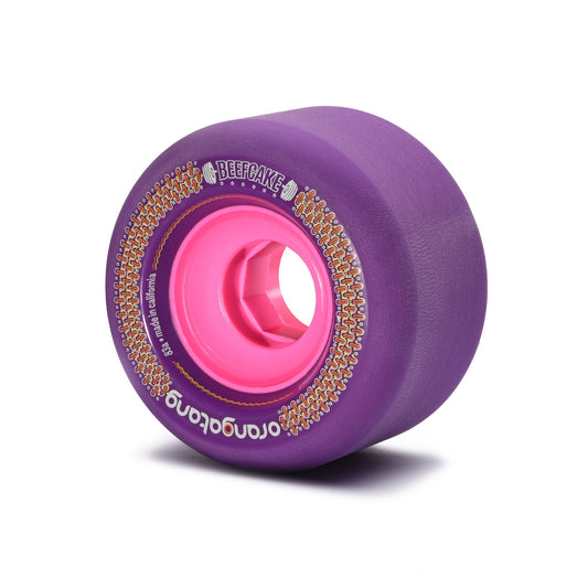 Orangatang Beefcake 73mm 83a Longboard Wheels  - Purple (Set of 4) - Bow Shock Marketplace