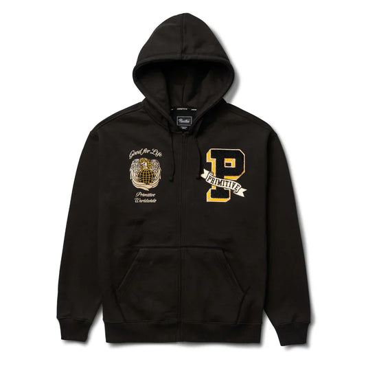 Primitive Altar Black Zip Hooded Sweatshirt