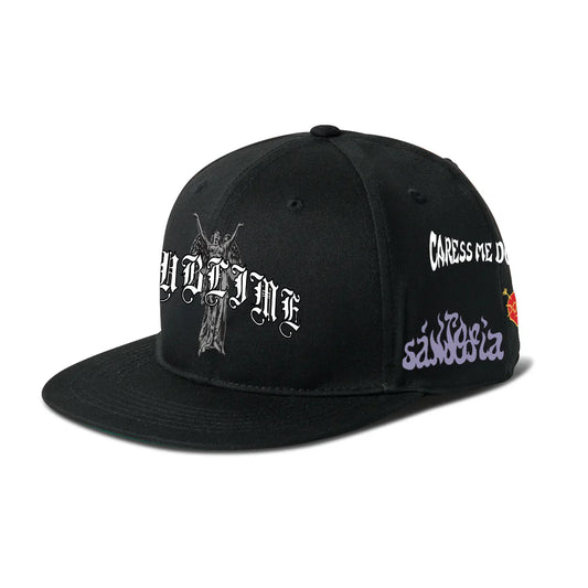 Primitive x Sublime Down Here Black Snapback Hat