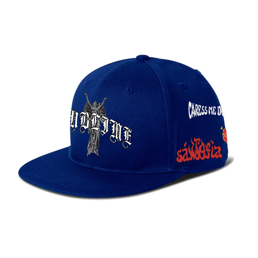 Primitive x Sublime Down Here Royal Snapback Hat