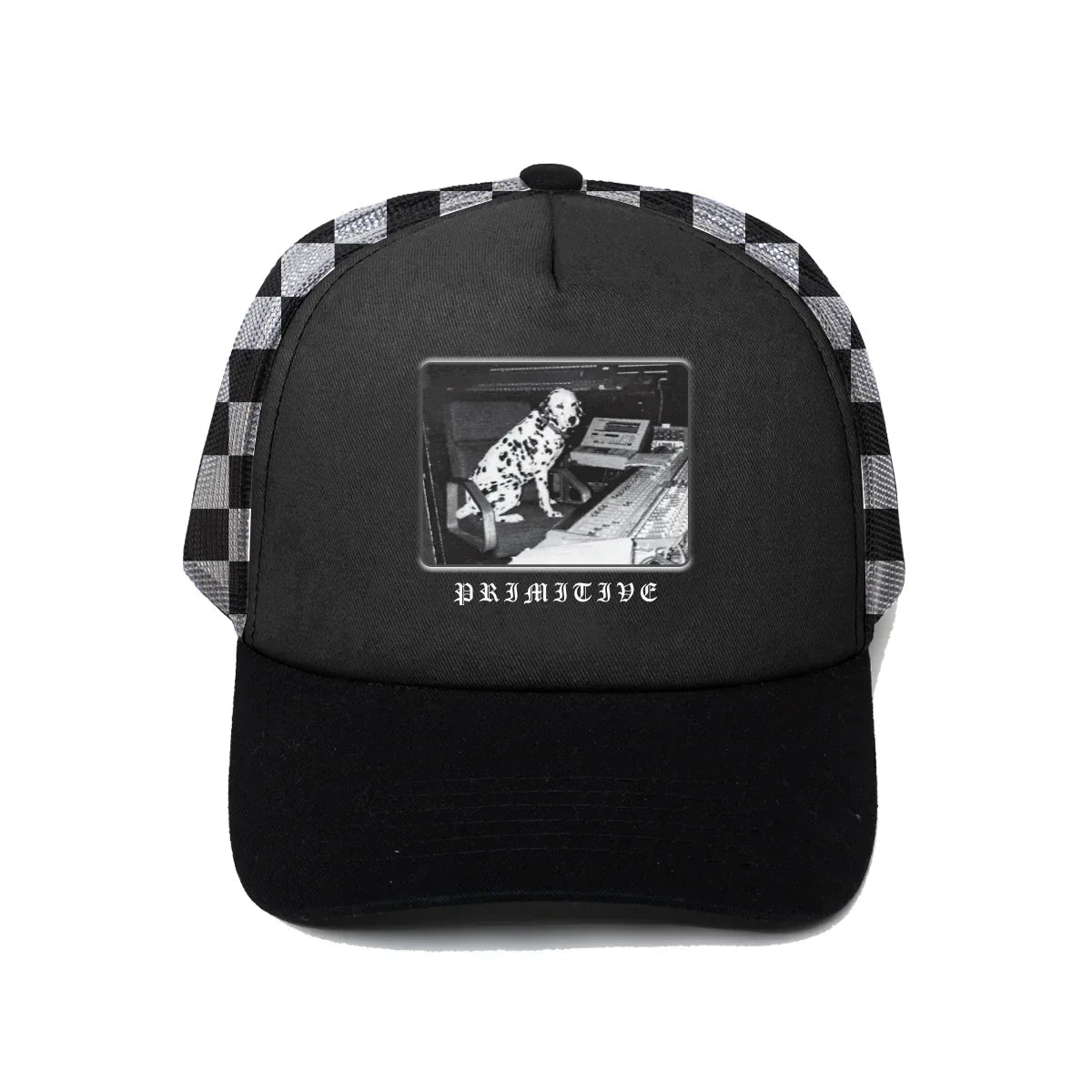 Primitive x Sublime Lou Black Trucker Snapback Hat