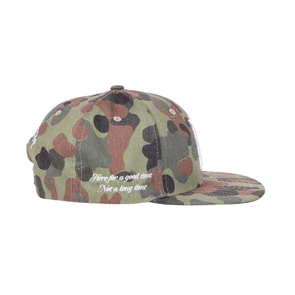Primitive Good Time Camo Snapback Hat