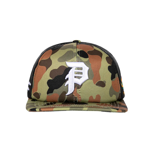 Primitive Good Time Camo Trucker Hat