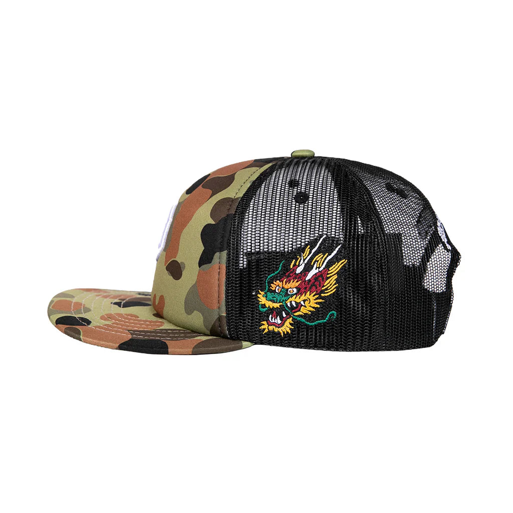 Primitive Good Time Camo Trucker Hat