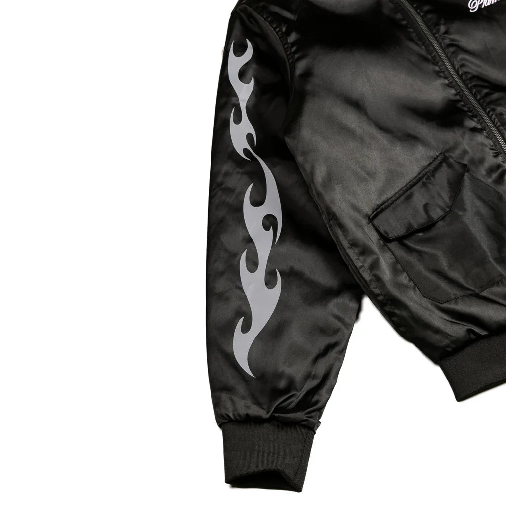 Primitive Capital Black Bomber Jacket