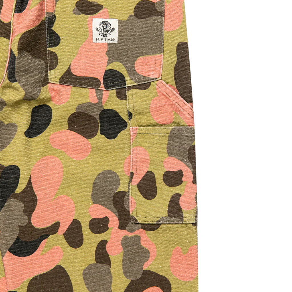 Primitive Good Time Camo Carpenter Pants