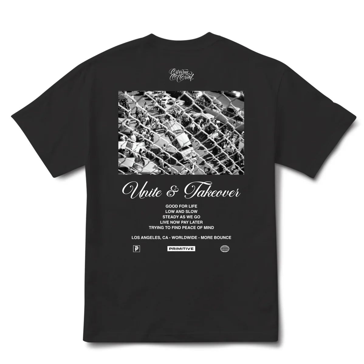 Primitive Bounce Black Heavyweight S/s Shirt