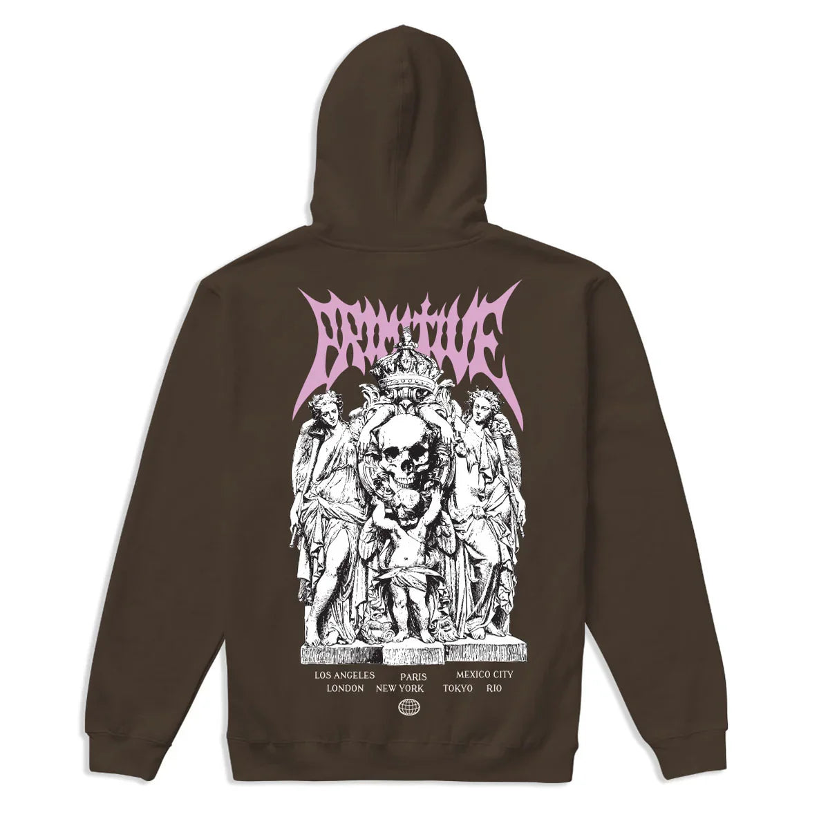Primitive Century Brown Hooded Sweatshirt