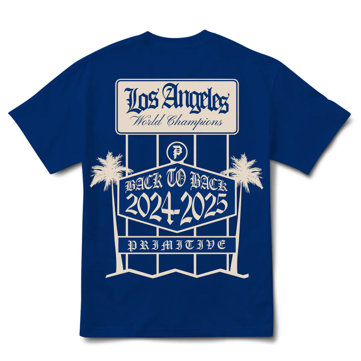 Primitive Score Heavyweight Royal S/s Shirt