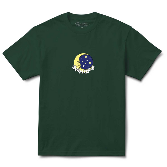 Primitive Luna Forest Green Heavyweight S/s Shirt