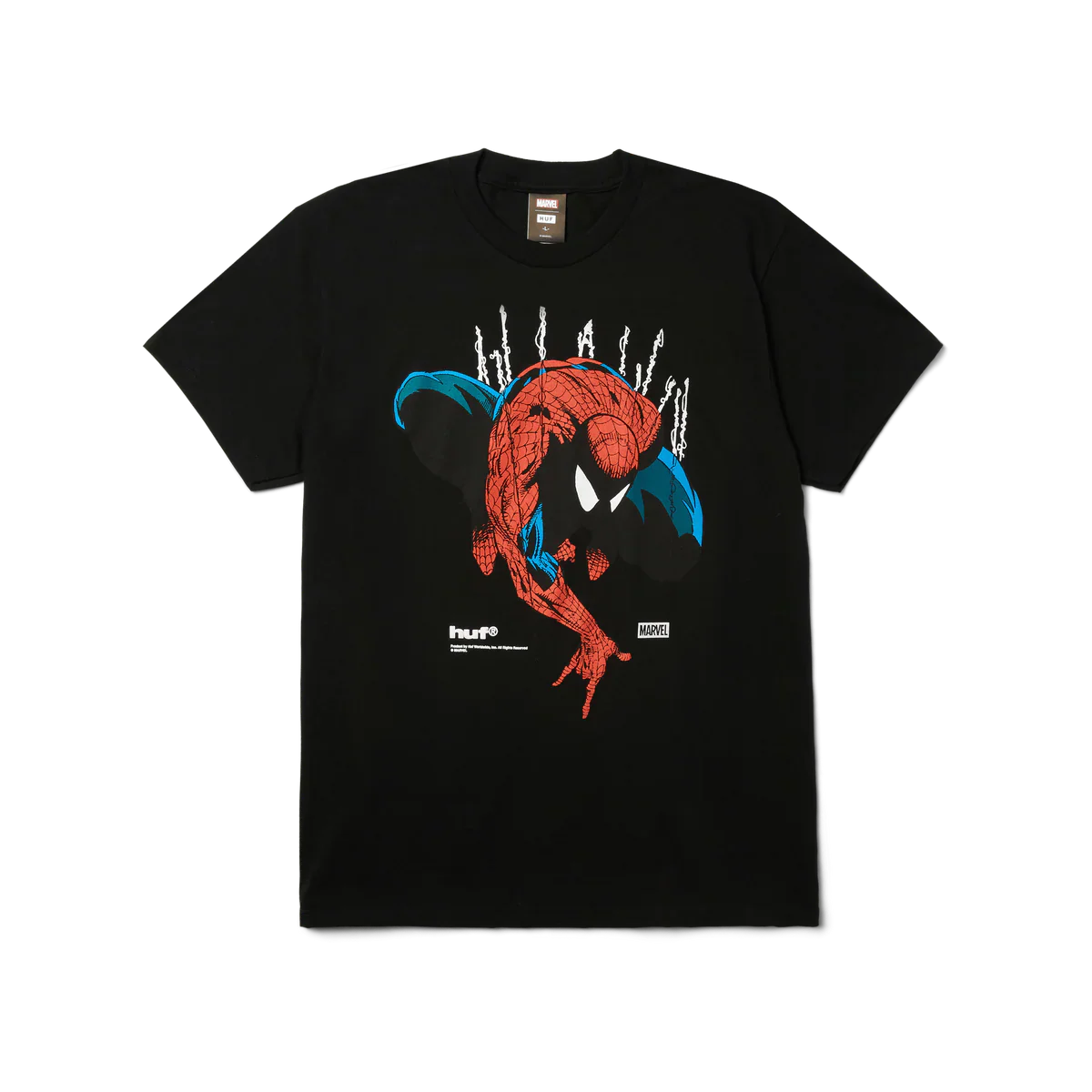 Huf X Marvel Spider-Man Perceptions Black S/s Shirt