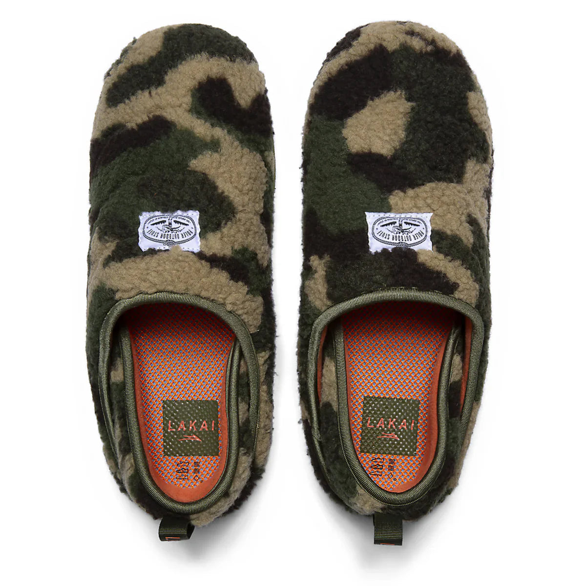 Lakai Shoes x Poler Owen Slipper - Furry Camo - Bow Shock Marketplace