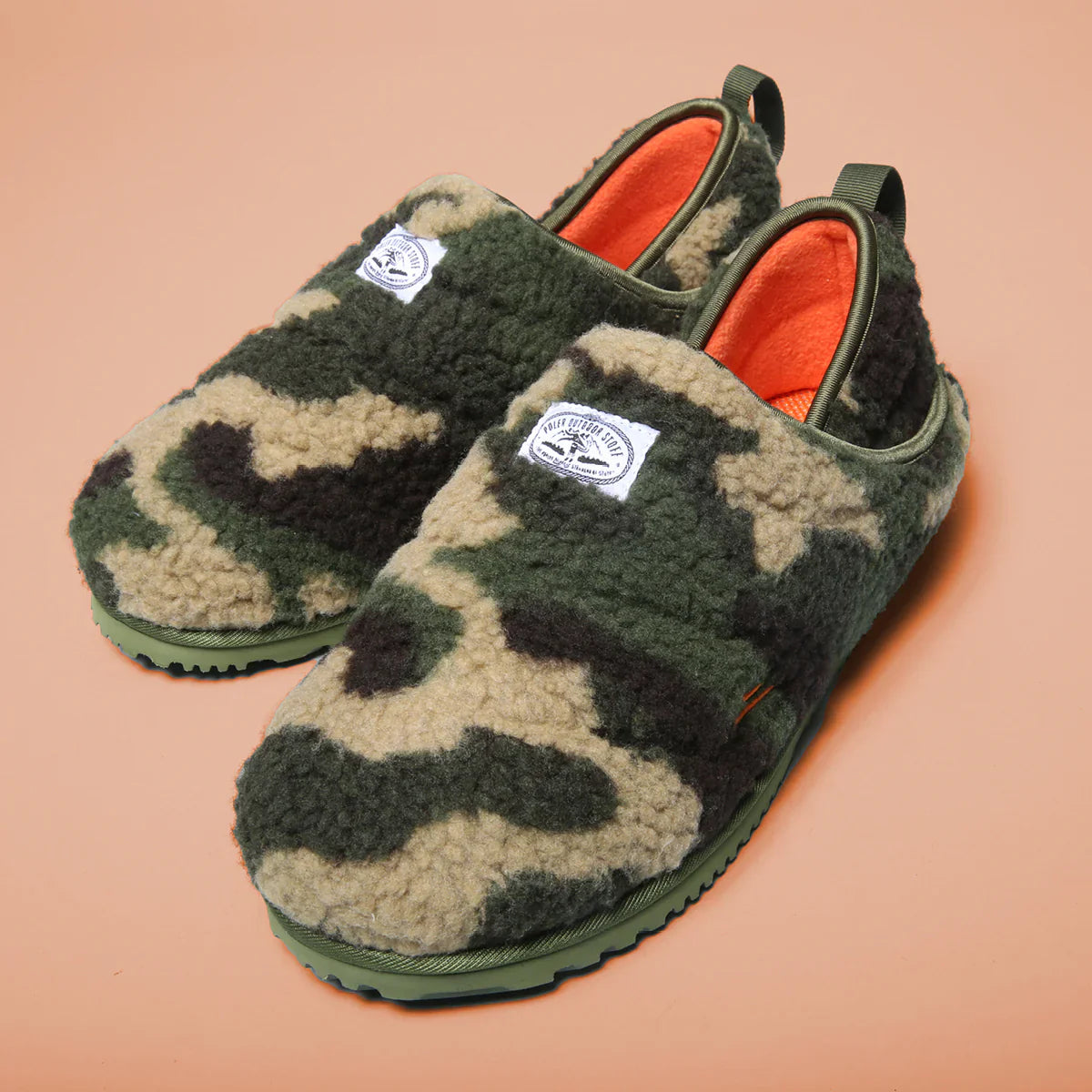 Lakai Shoes x Poler Owen Slipper - Furry Camo - Bow Shock Marketplace