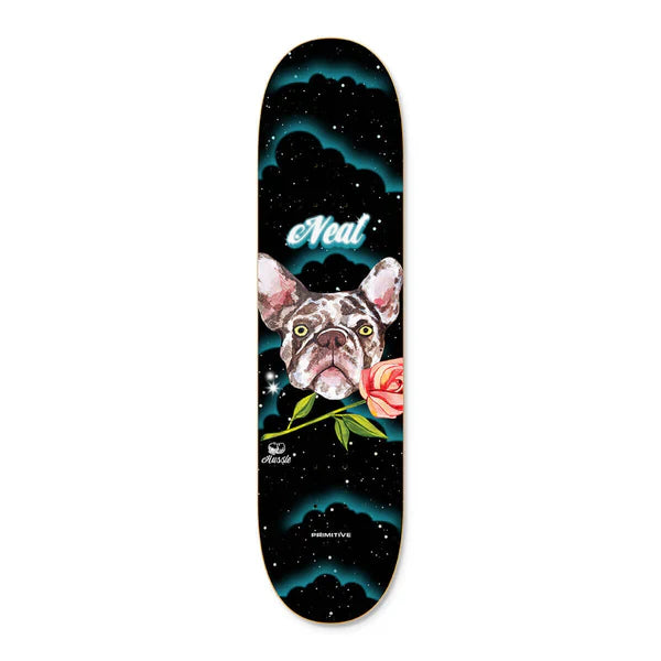 Primitive Neal Hussle Skateboard Deck - 8.25″ Black - Bow Shock Marketplace