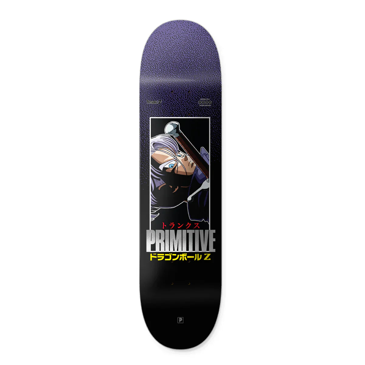 Primitive Resistance Skateboard Deck - 8.0″ Black - Bow Shock Marketplace