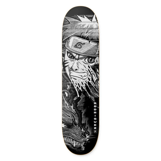 Primitive Rodriguez Beast Skateboard Deck - 8.125″ Black - Bow Shock Marketplace